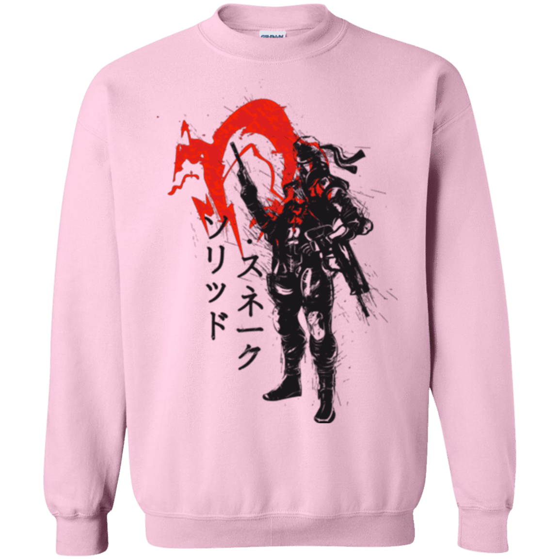 Sweatshirts Light Pink / Small Traditional Solid Crewneck Sweatshirt