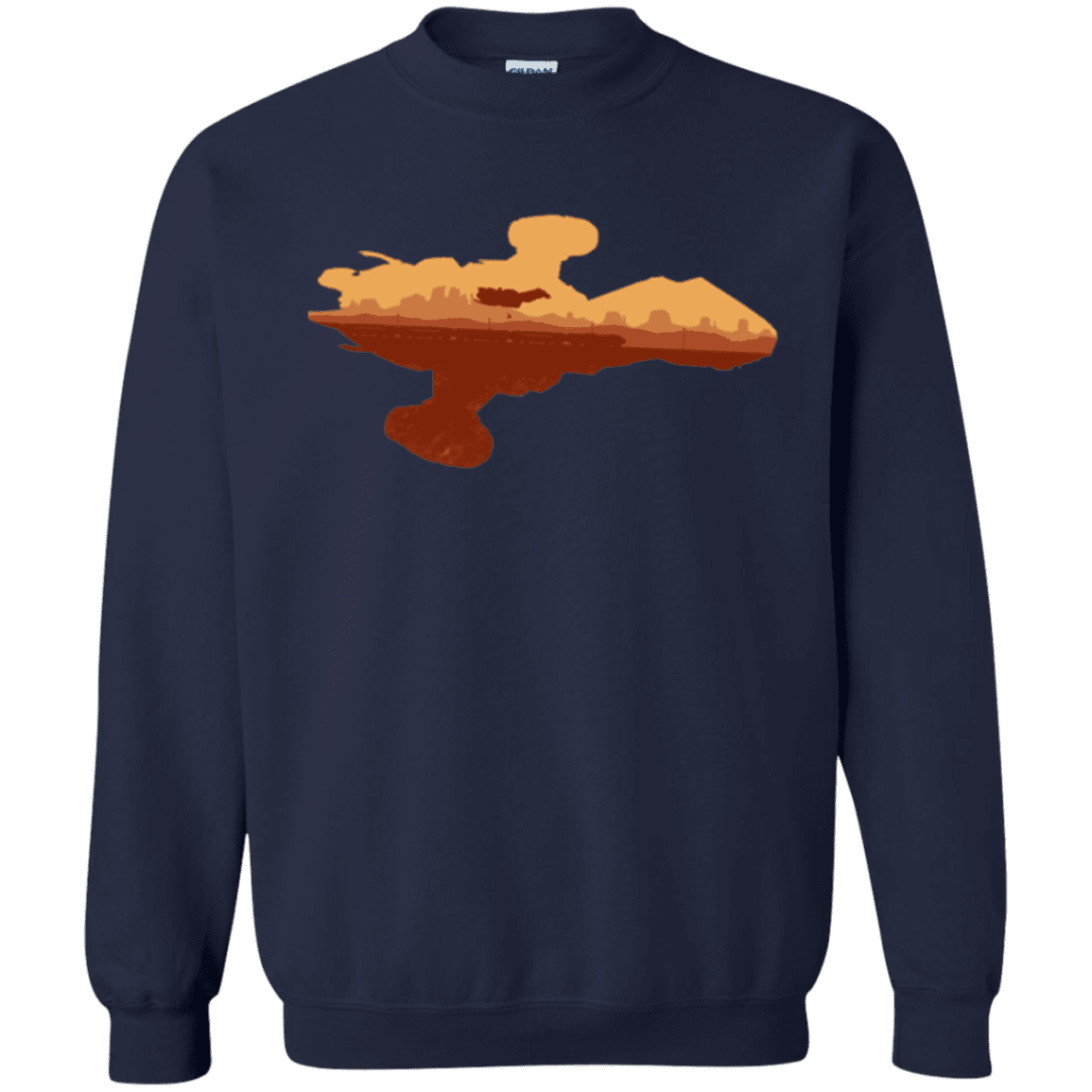 Sweatshirts Navy / Small Train job Crewneck Sweatshirt