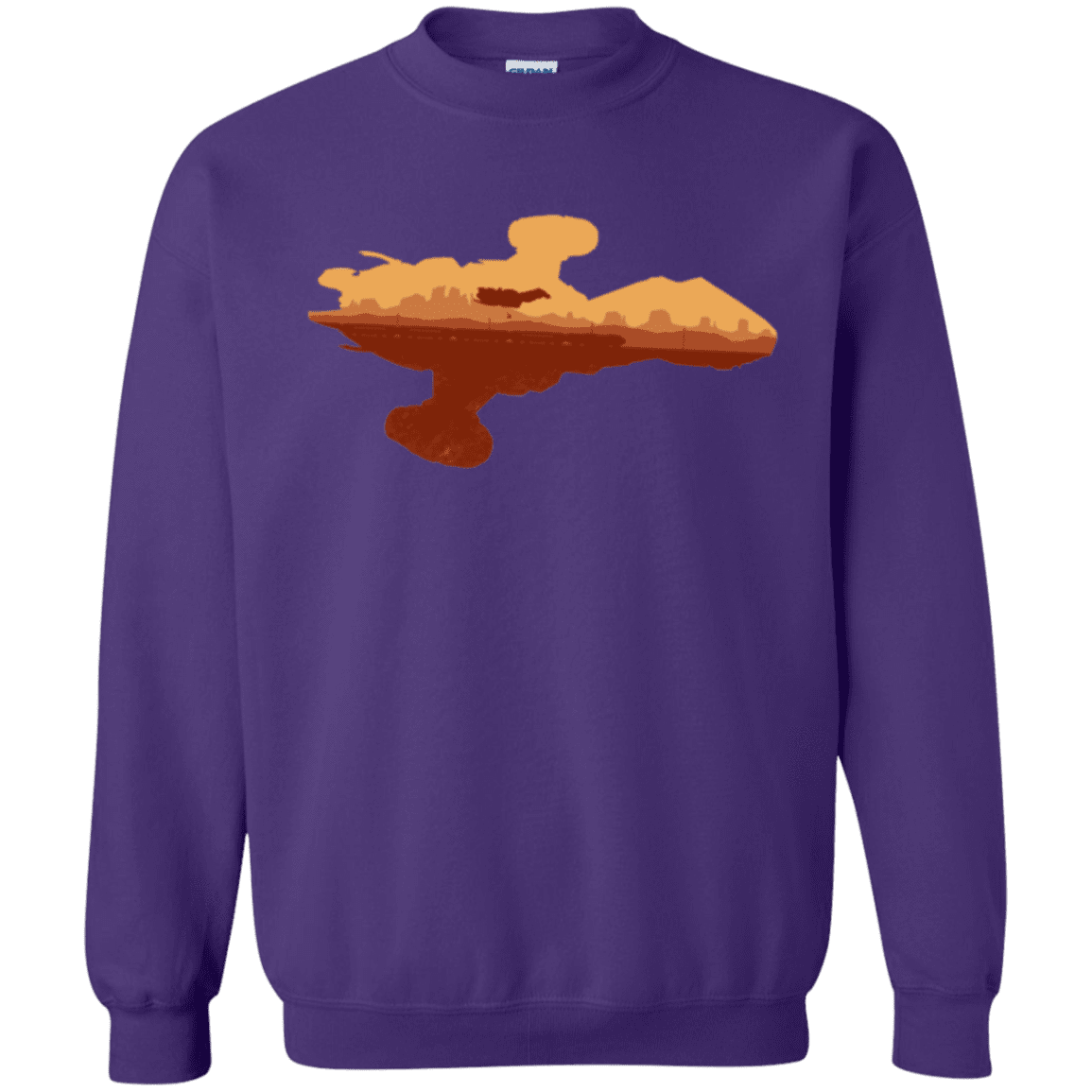 Sweatshirts Purple / Small Train job Crewneck Sweatshirt