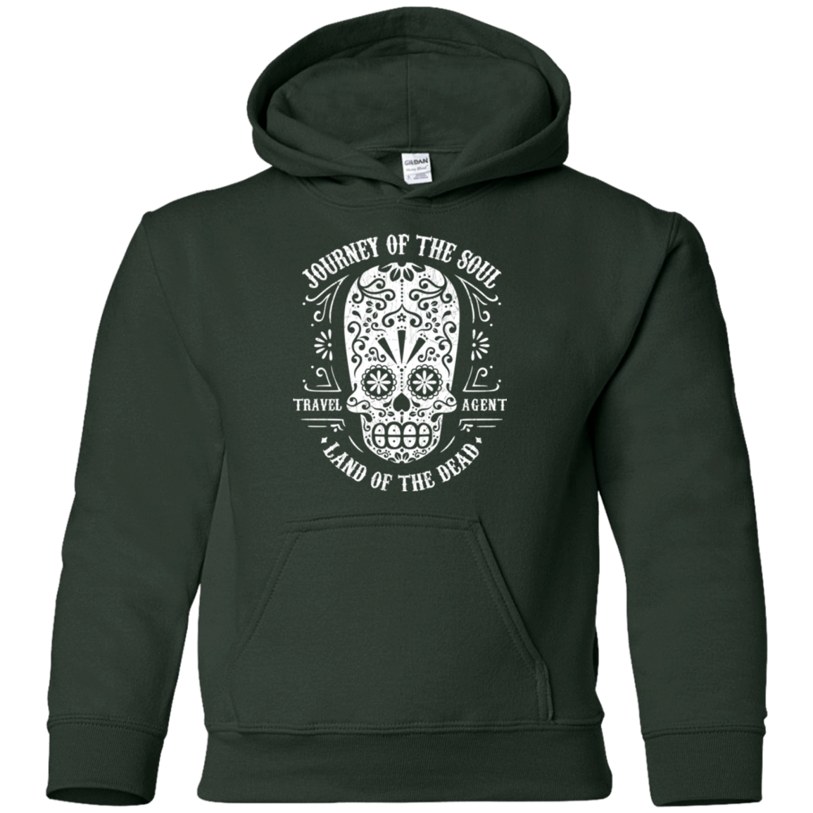 Sweatshirts Forest Green / YS Travel Agent Catrina Youth Hoodie