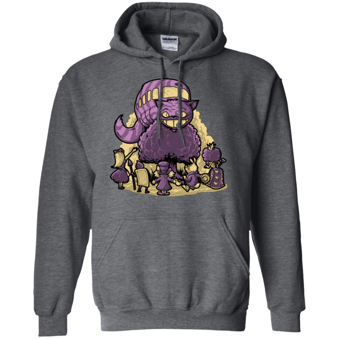 Sweatshirts Dark Heather / Small TRAVELING WONDERLAND Pullover Hoodie