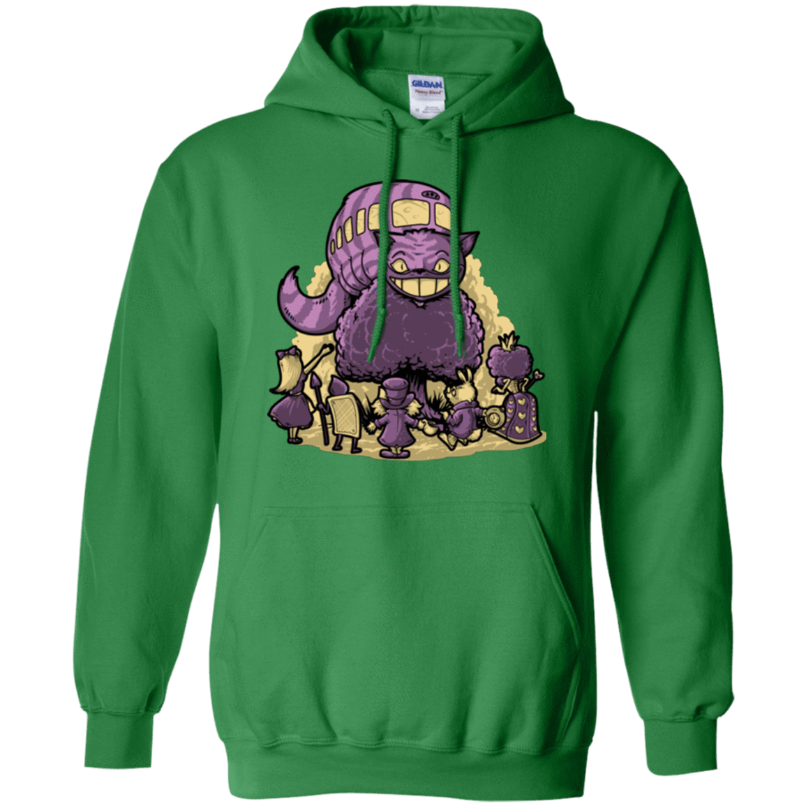 Sweatshirts Irish Green / Small TRAVELING WONDERLAND Pullover Hoodie