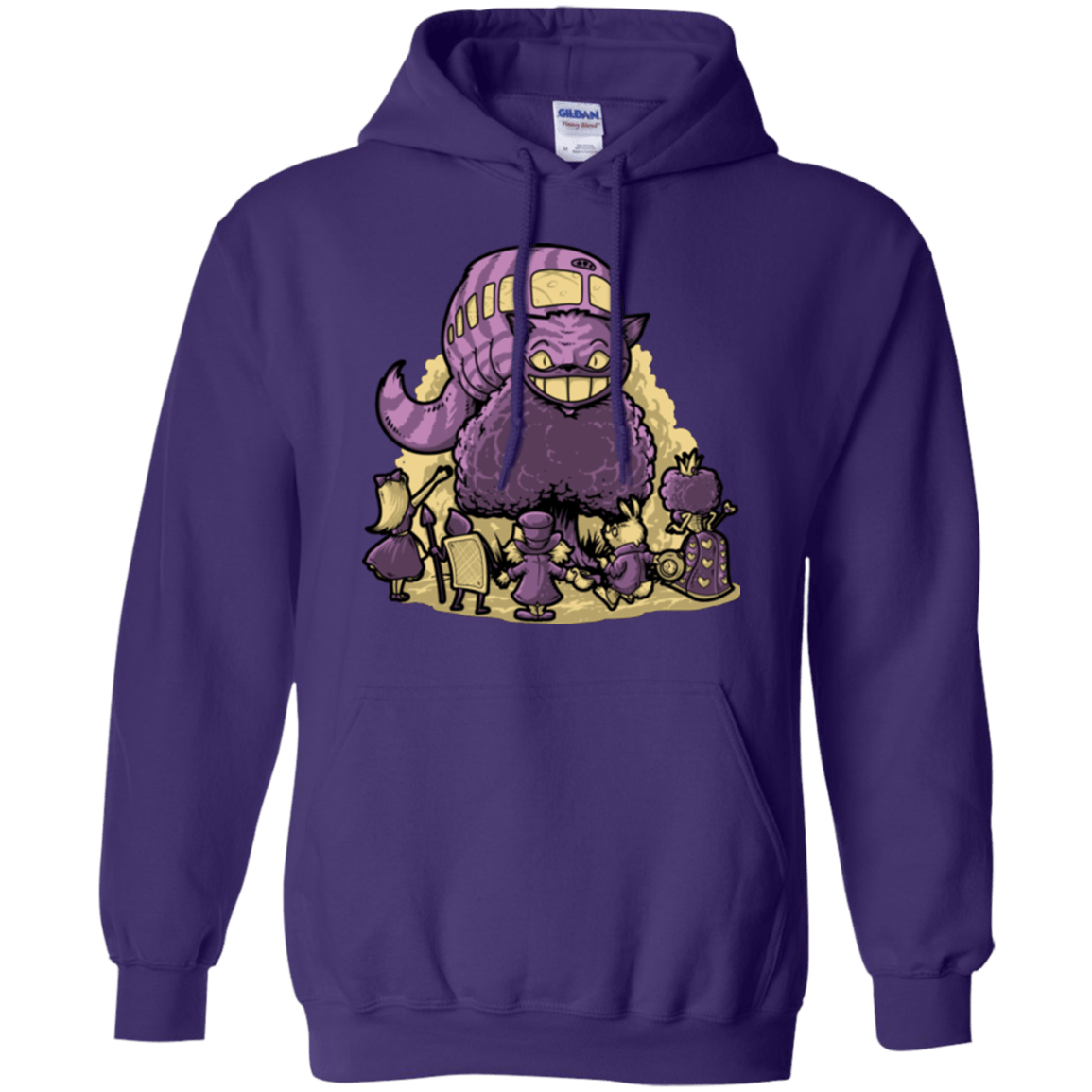 Sweatshirts Purple / Small TRAVELING WONDERLAND Pullover Hoodie