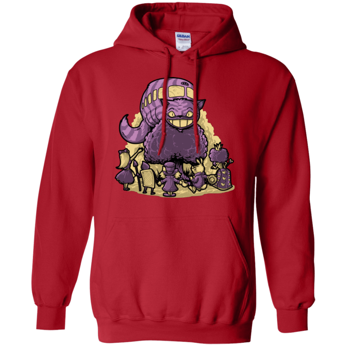 Sweatshirts Red / Small TRAVELING WONDERLAND Pullover Hoodie