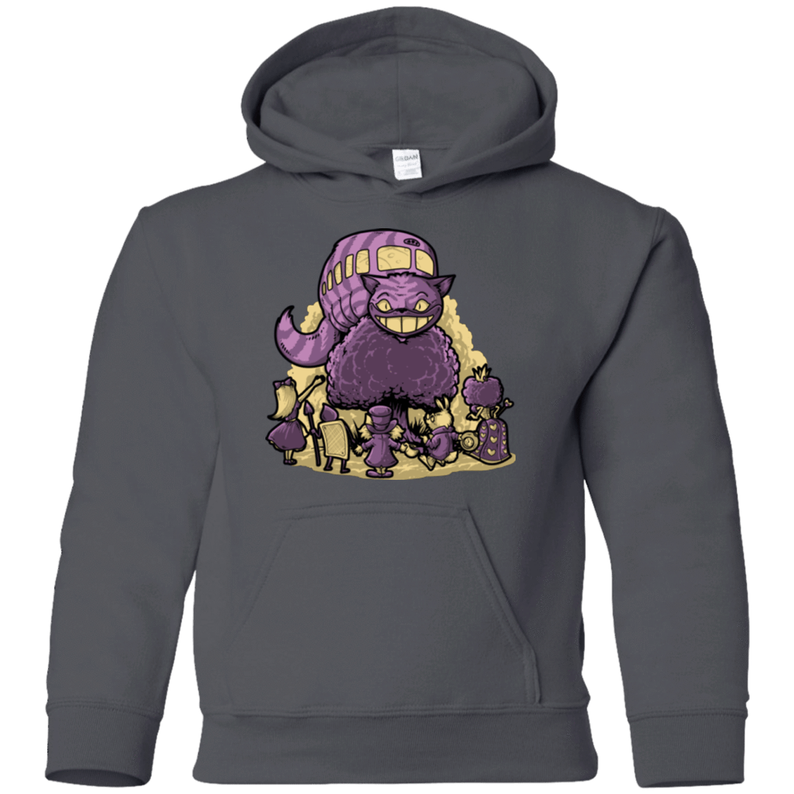 Sweatshirts Charcoal / YS TRAVELING WONDERLAND Youth Hoodie