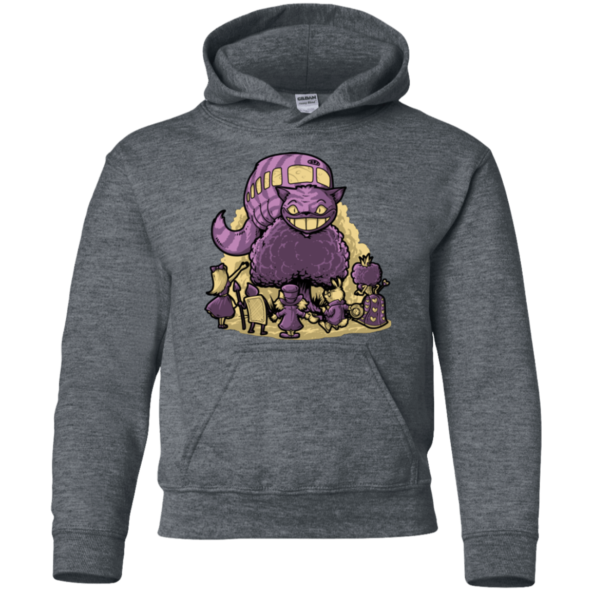 Sweatshirts Dark Heather / YS TRAVELING WONDERLAND Youth Hoodie