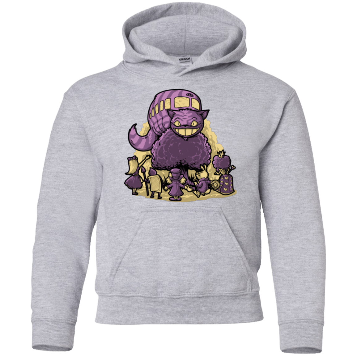 Sweatshirts Sport Grey / YS TRAVELING WONDERLAND Youth Hoodie