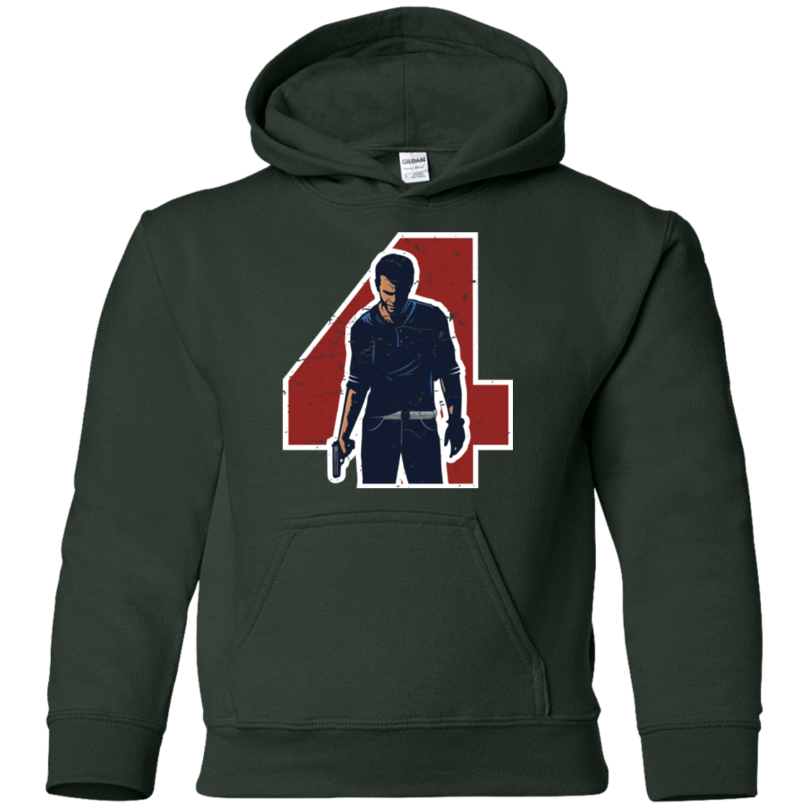 Sweatshirts Forest Green / YS Treasure Hunter Youth Hoodie