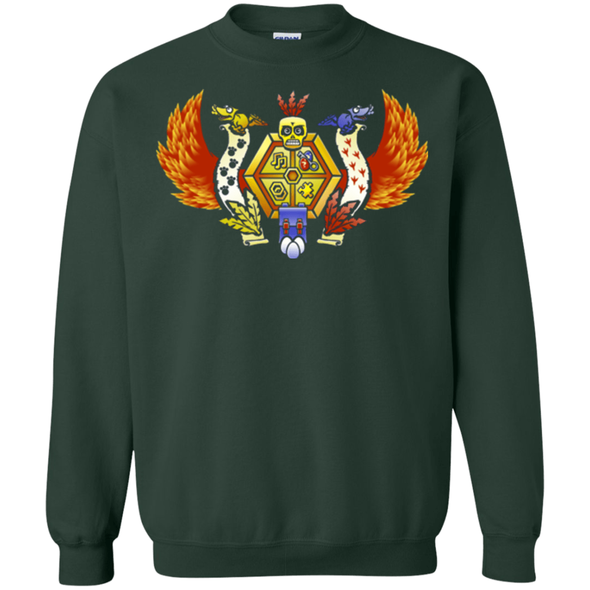 Sweatshirts Forest Green / Small Treasure Hunters Crest Crewneck Sweatshirt