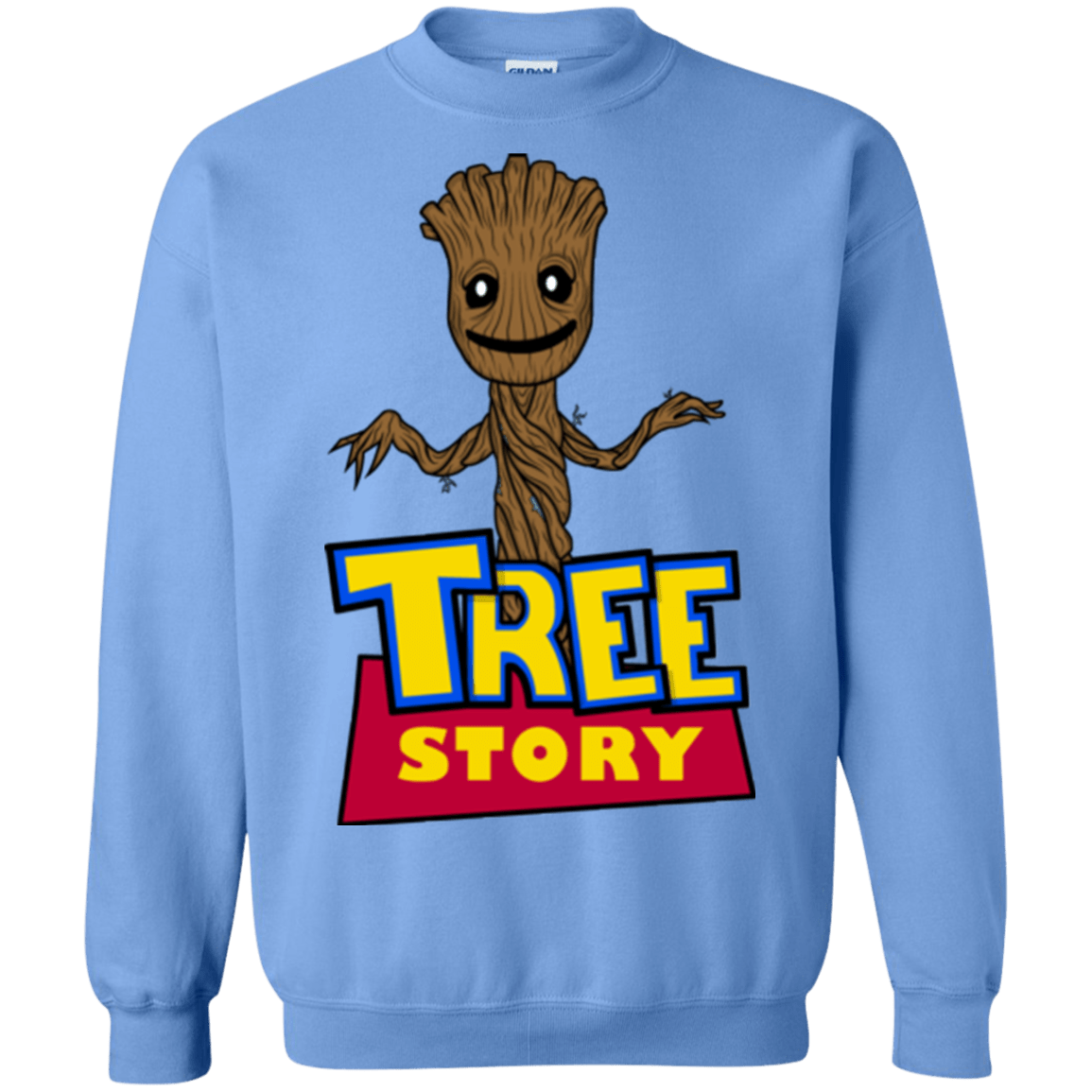 Sweatshirts Carolina Blue / Small TREE STORY Crewneck Sweatshirt