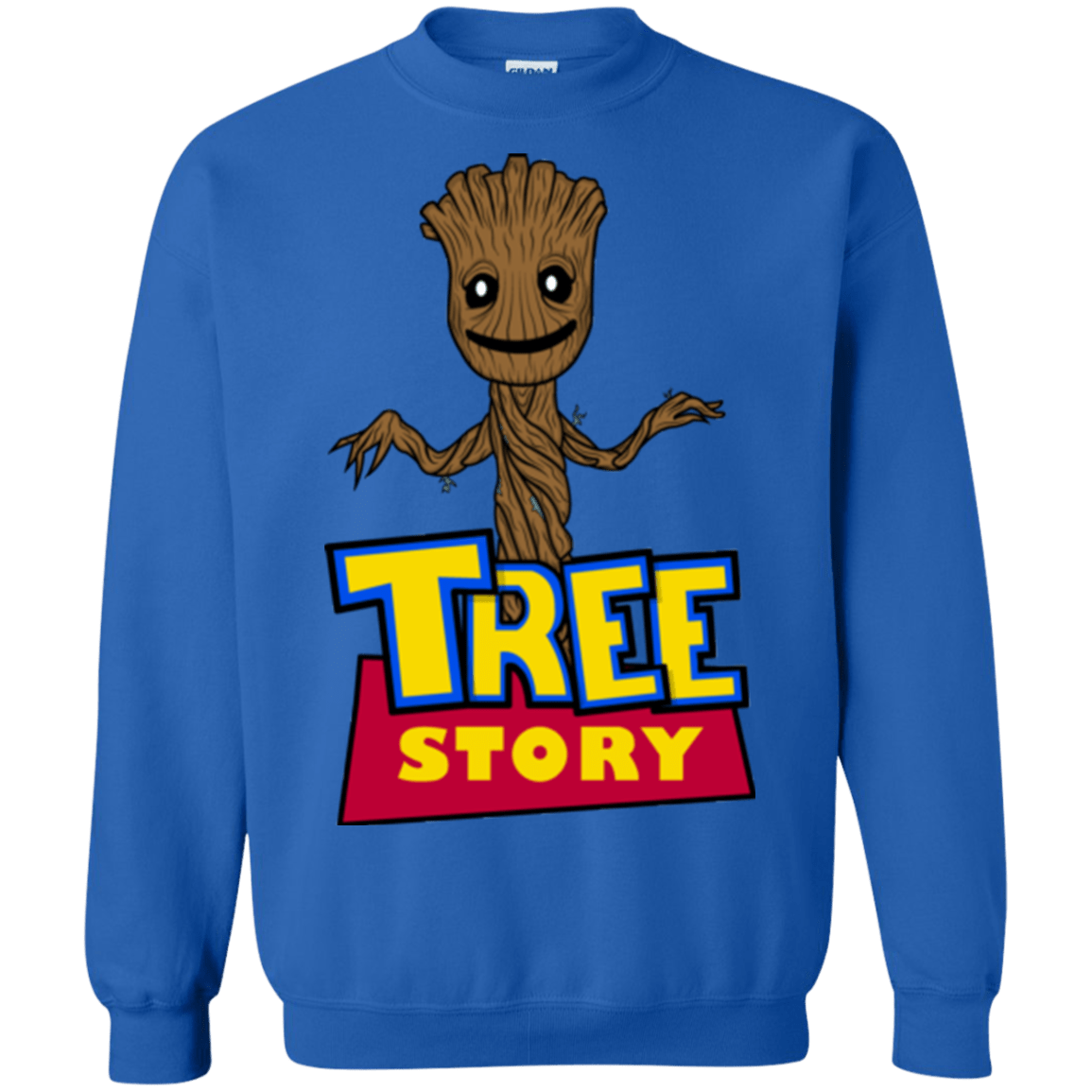 Sweatshirts Royal / Small TREE STORY Crewneck Sweatshirt