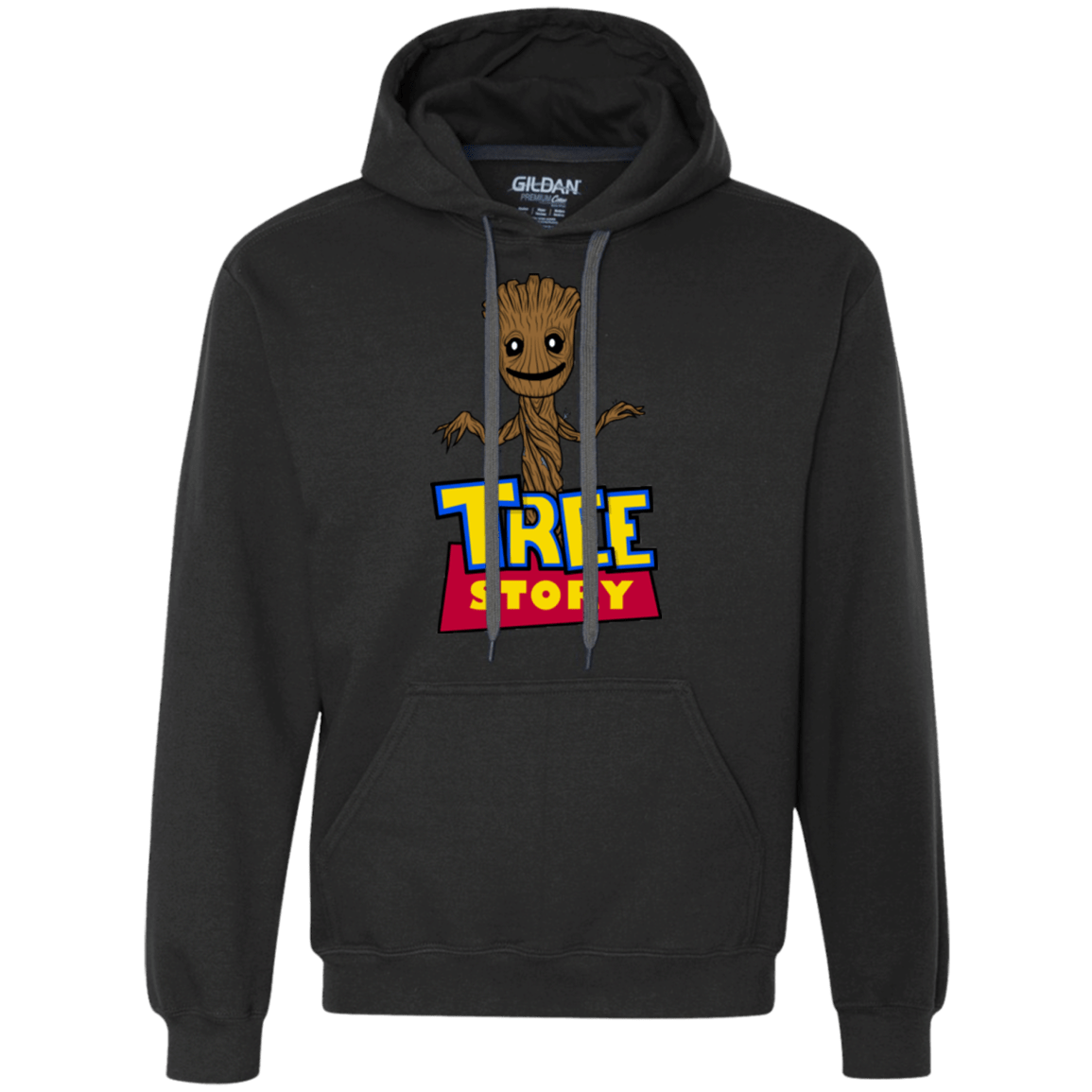 Sweatshirts Black / Small TREE STORY Premium Fleece Hoodie