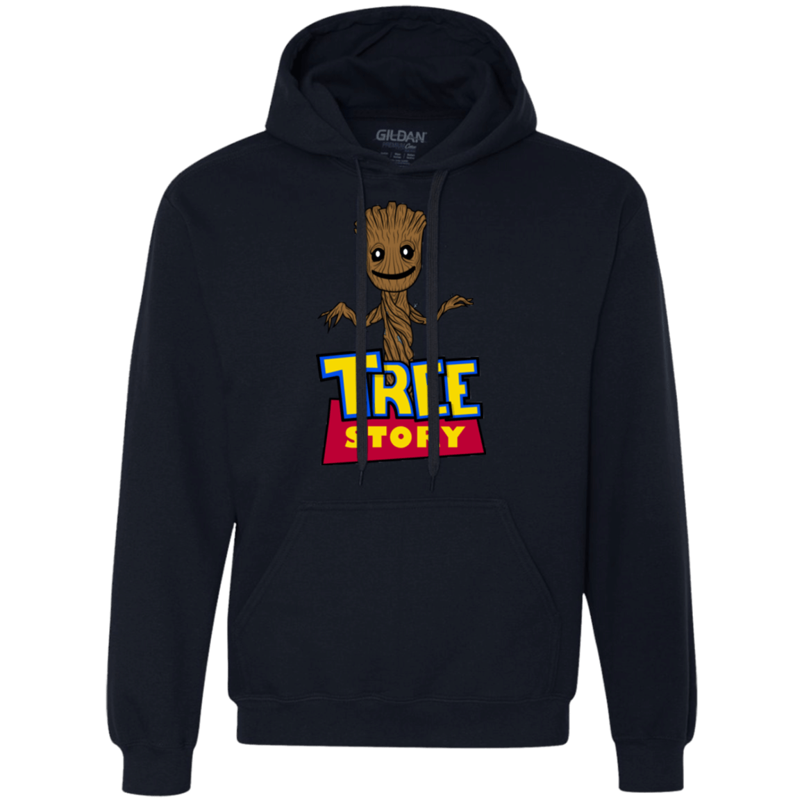 Sweatshirts Navy / Small TREE STORY Premium Fleece Hoodie