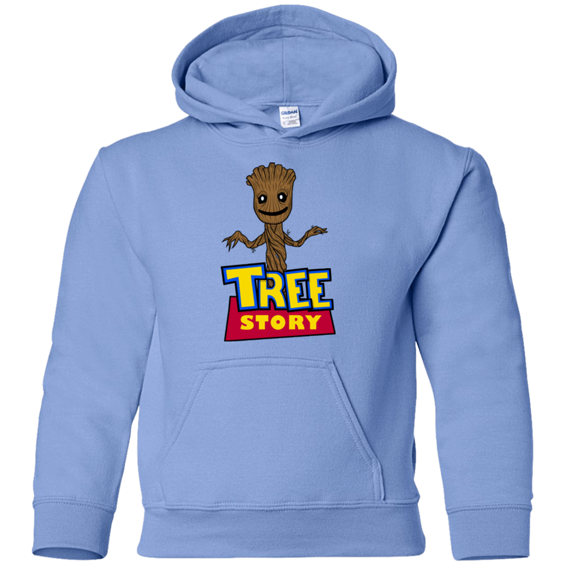 Sweatshirts Carolina Blue / YS TREE STORY Youth Hoodie
