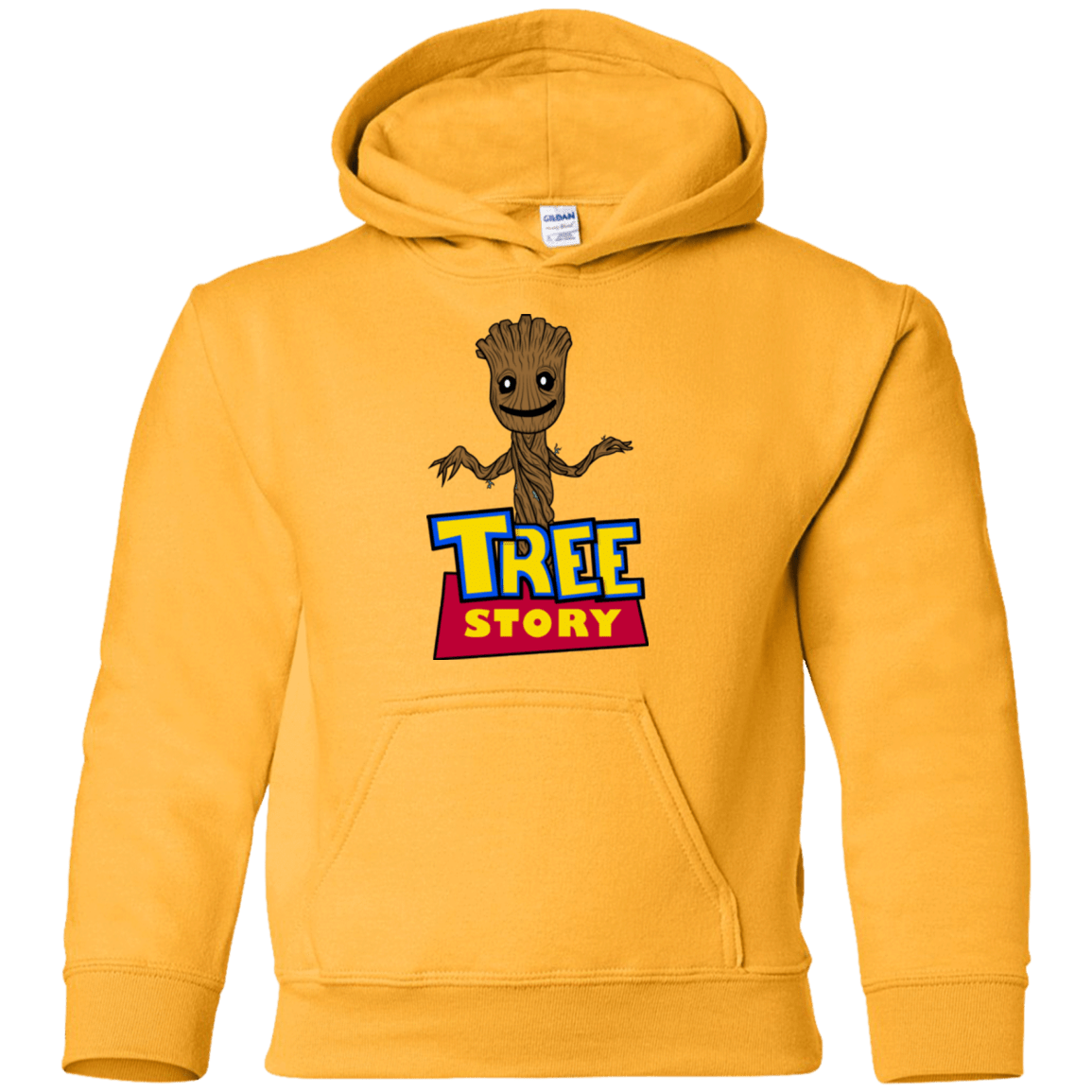 Sweatshirts Gold / YS TREE STORY Youth Hoodie