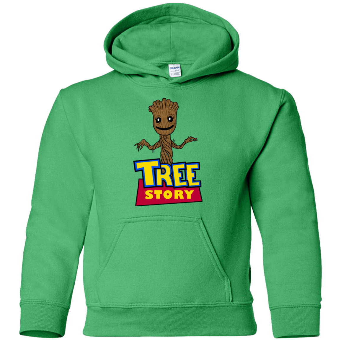 Sweatshirts Irish Green / YS TREE STORY Youth Hoodie