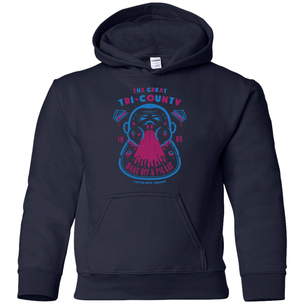 Sweatshirts Navy / YS Tri County Pie Eating Youth Hoodie