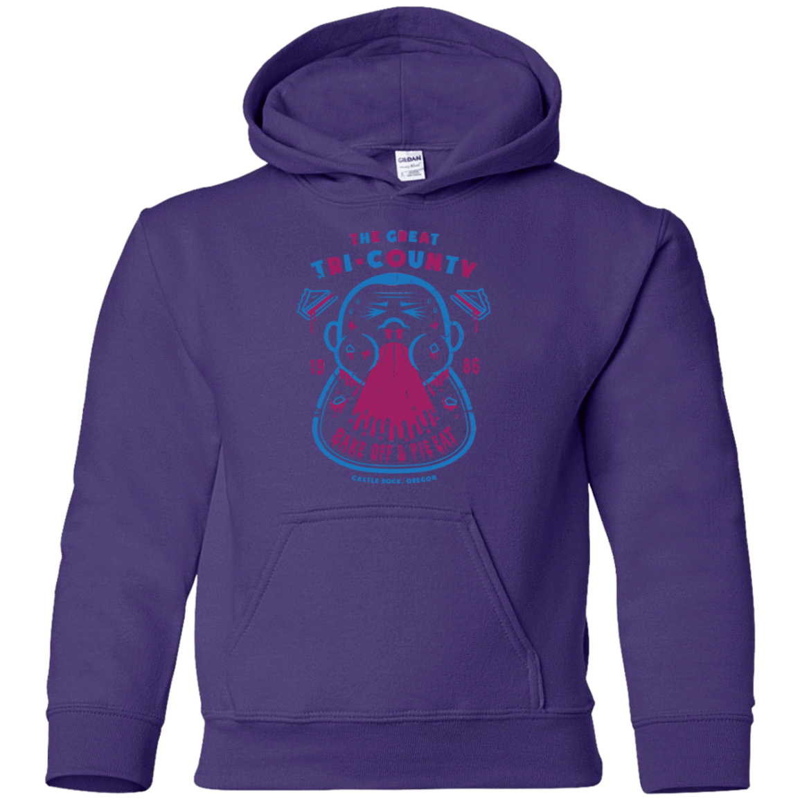 Sweatshirts Purple / YS Tri County Pie Eating Youth Hoodie