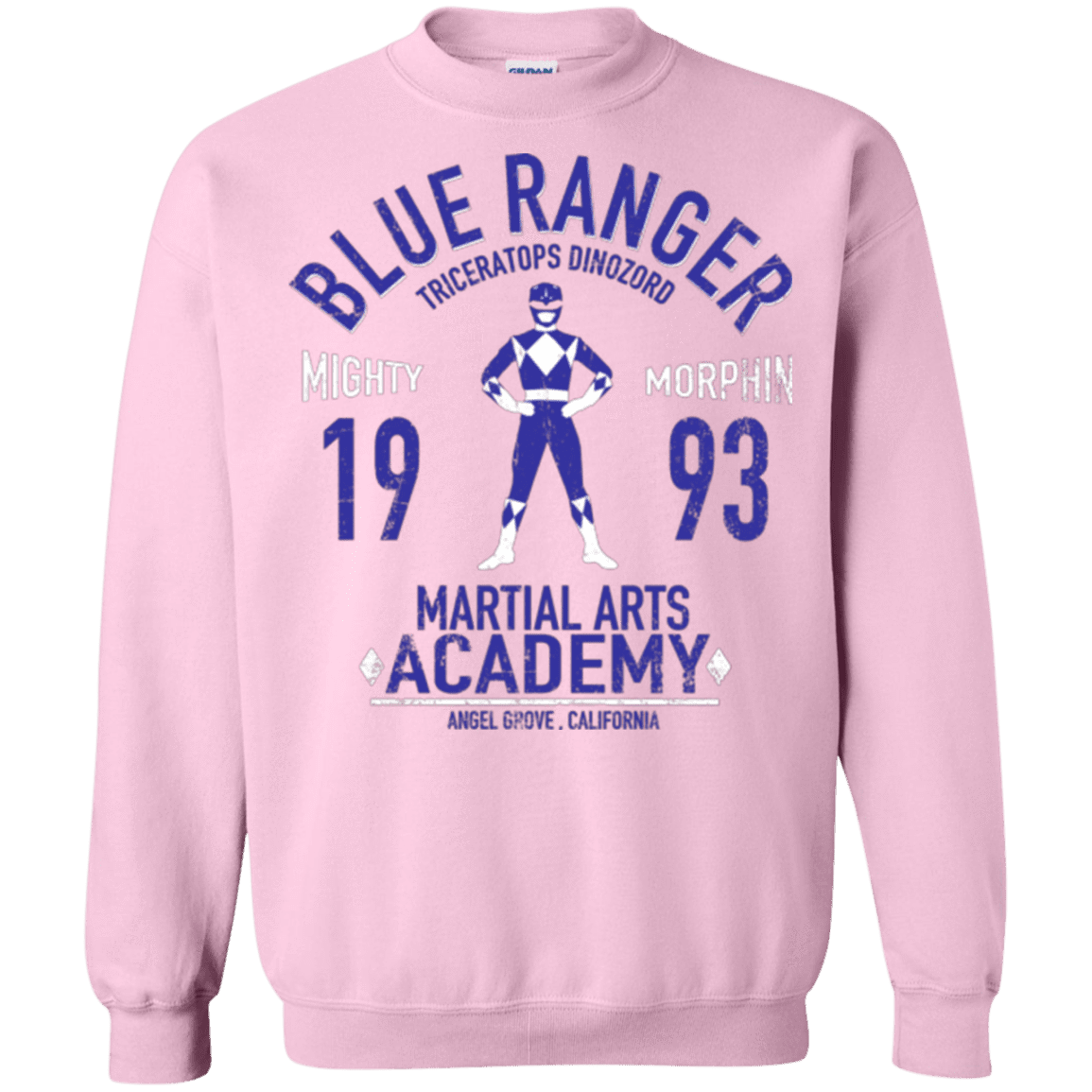 Sweatshirts Light Pink / Small Triceratops Ranger Crewneck Sweatshirt