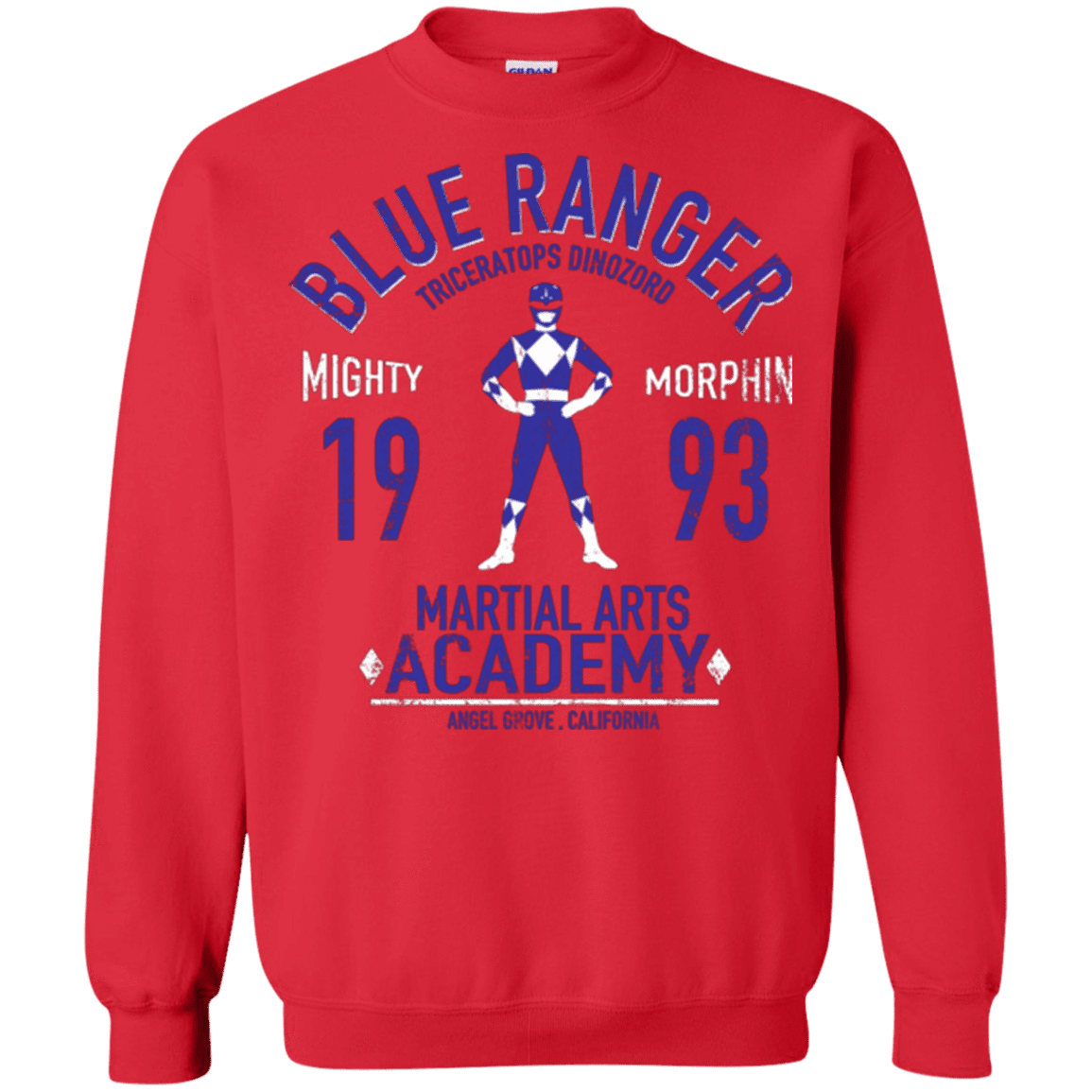 Sweatshirts Red / Small Triceratops Ranger Crewneck Sweatshirt