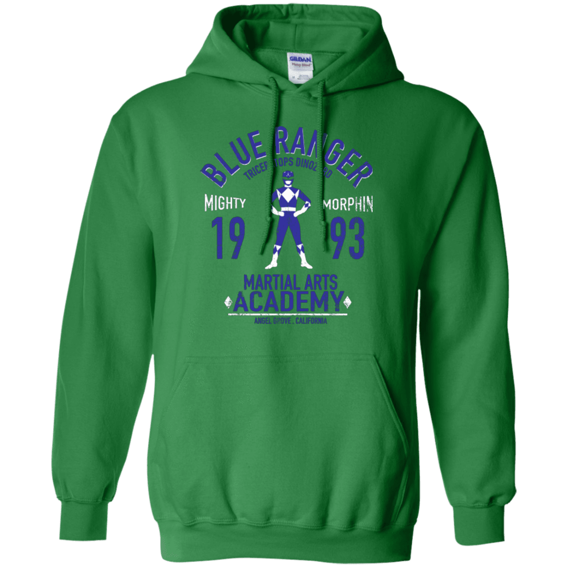 Sweatshirts Irish Green / Small Triceratops Ranger Pullover Hoodie