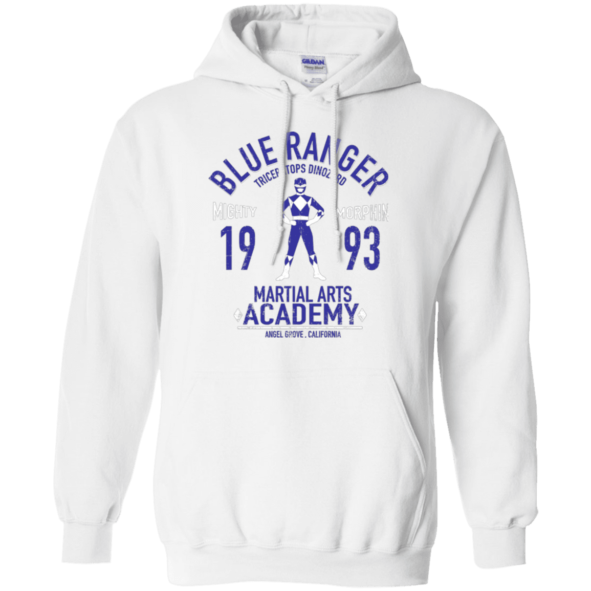 Sweatshirts White / Small Triceratops Ranger Pullover Hoodie