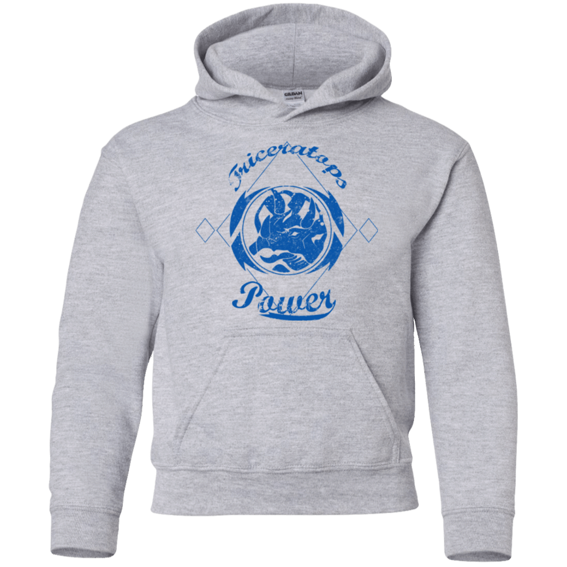 Sweatshirts Sport Grey / YS Triceratops Youth Hoodie