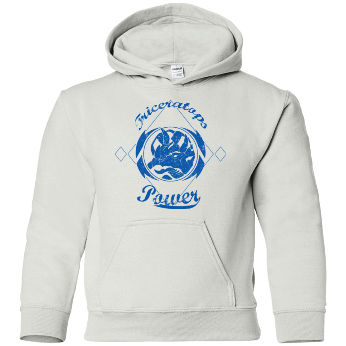 Sweatshirts White / YS Triceratops Youth Hoodie