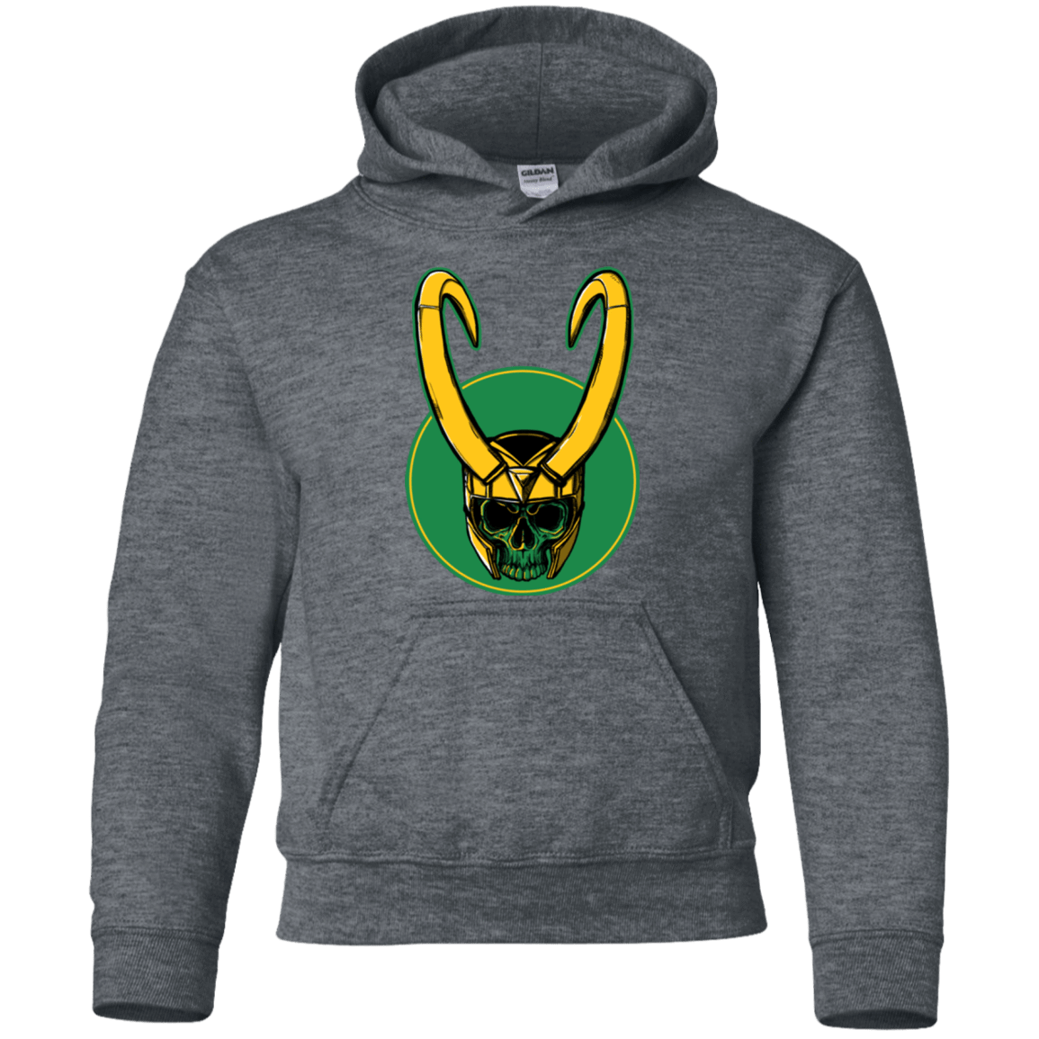 Sweatshirts Dark Heather / YS Tricksters End Youth Hoodie