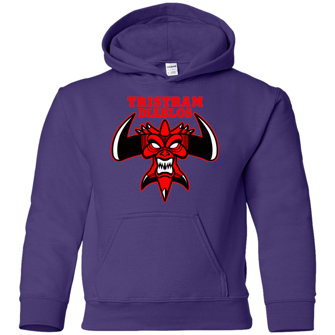 Sweatshirts Purple / YS Tristram Diablos Youth Hoodie