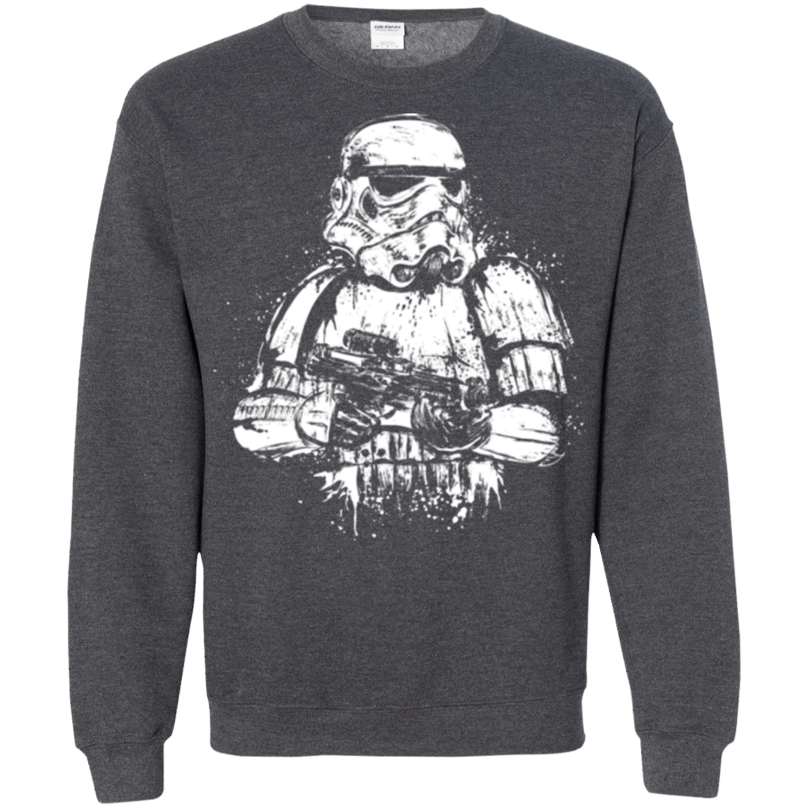 Sweatshirts Dark Heather / Small Trooper of Empire Crewneck Sweatshirt