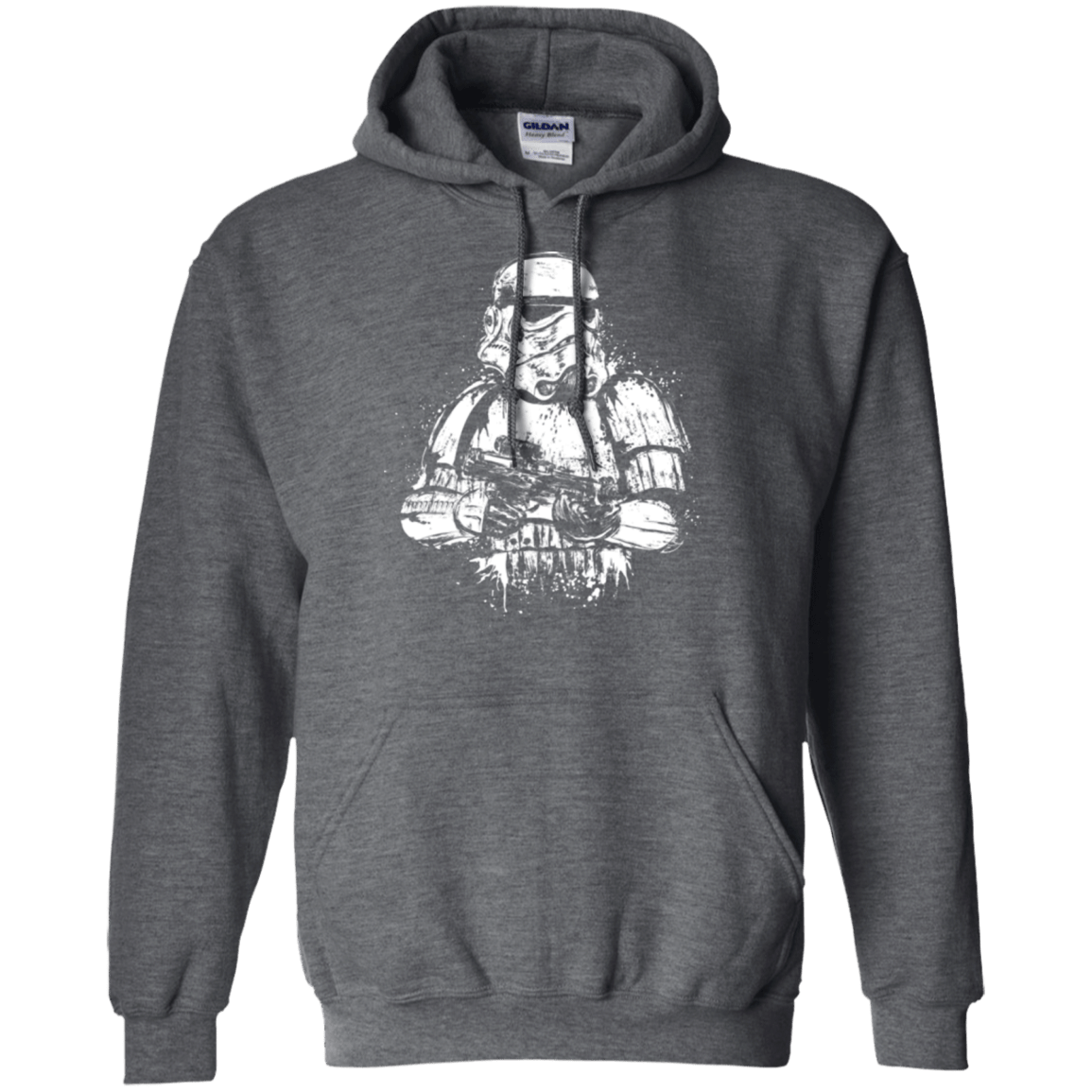 Sweatshirts Dark Heather / Small Trooper of Empire Pullover Hoodie