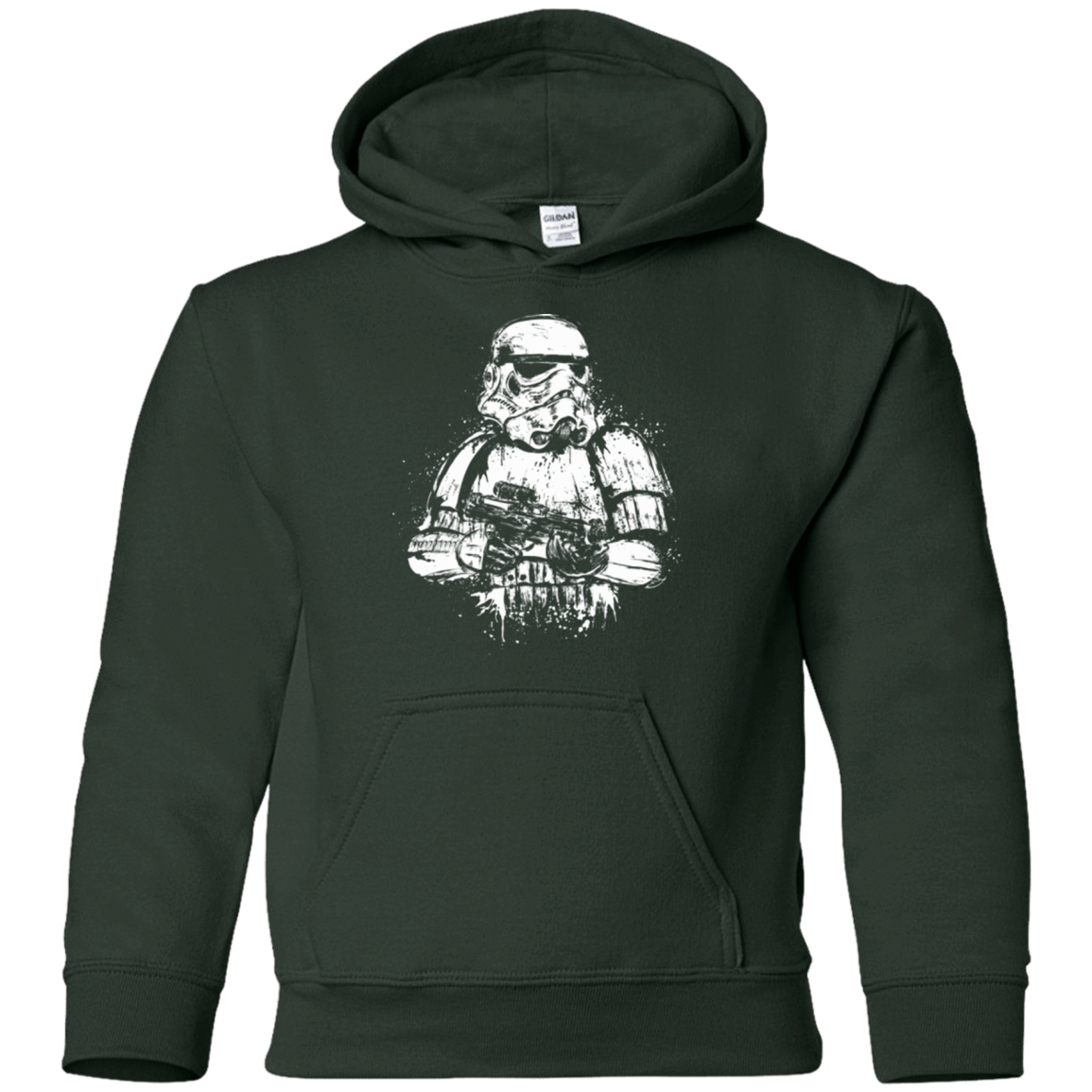 Sweatshirts Forest Green / YS Trooper of Empire Youth Hoodie