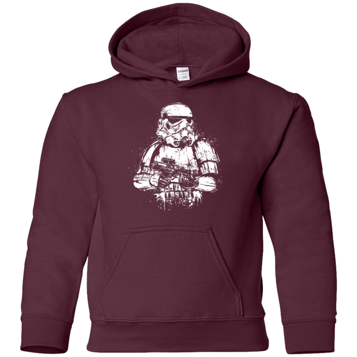 Sweatshirts Maroon / YS Trooper of Empire Youth Hoodie