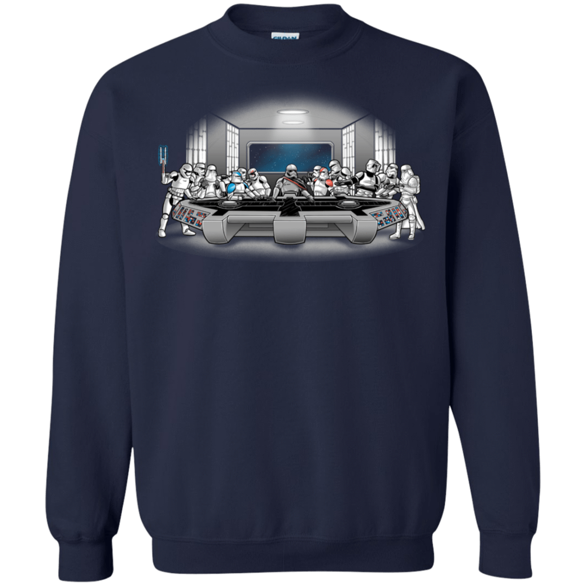 Sweatshirts Navy / S Troopers Dinner Crewneck Sweatshirt