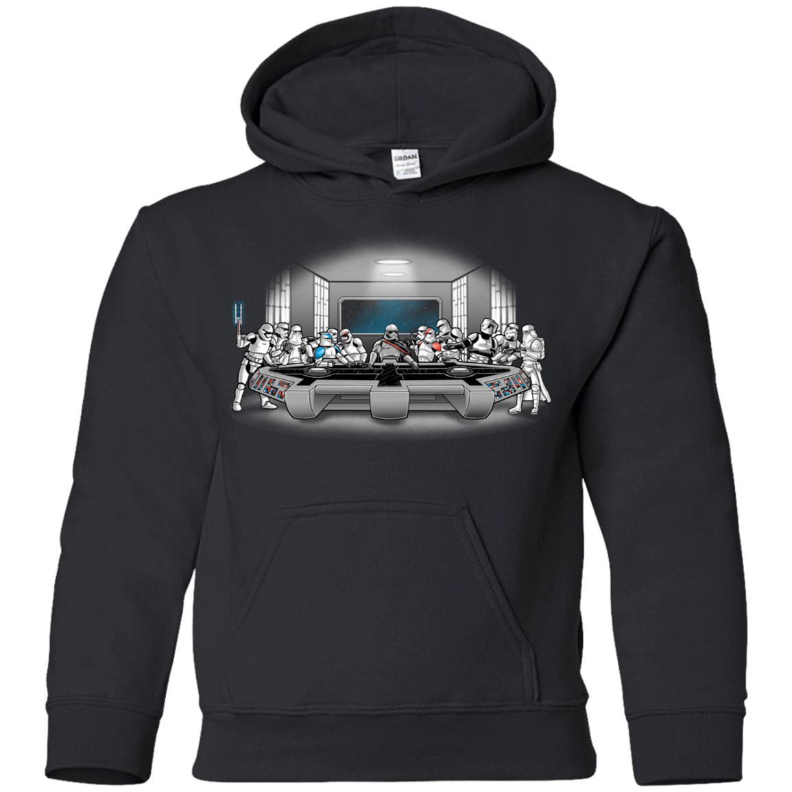 Sweatshirts Black / YS Troopers Dinner Youth Hoodie