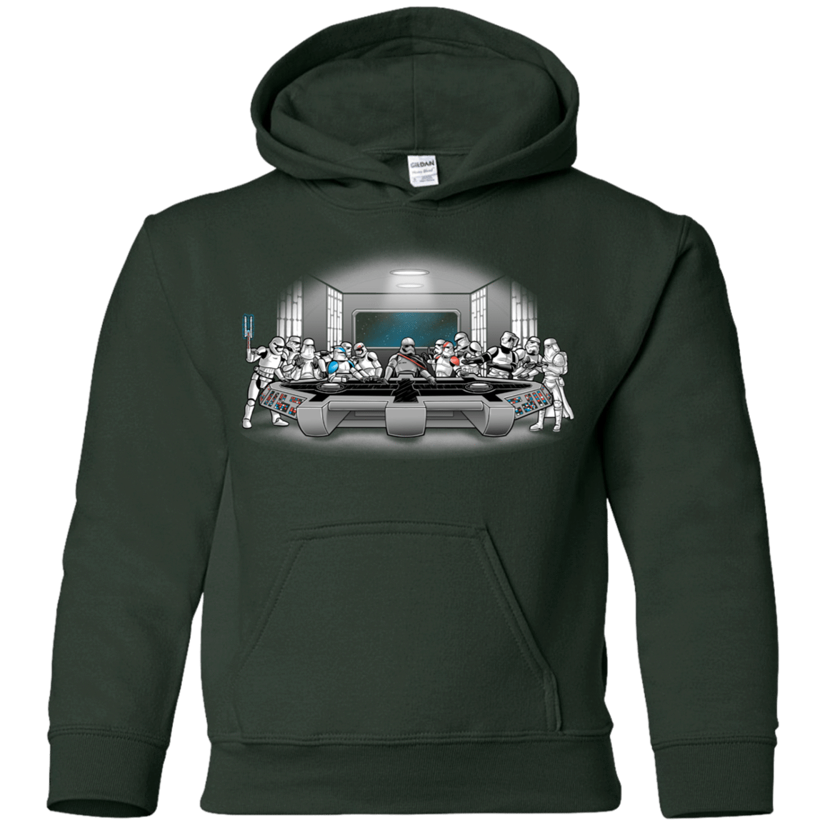 Sweatshirts Forest Green / YS Troopers Dinner Youth Hoodie