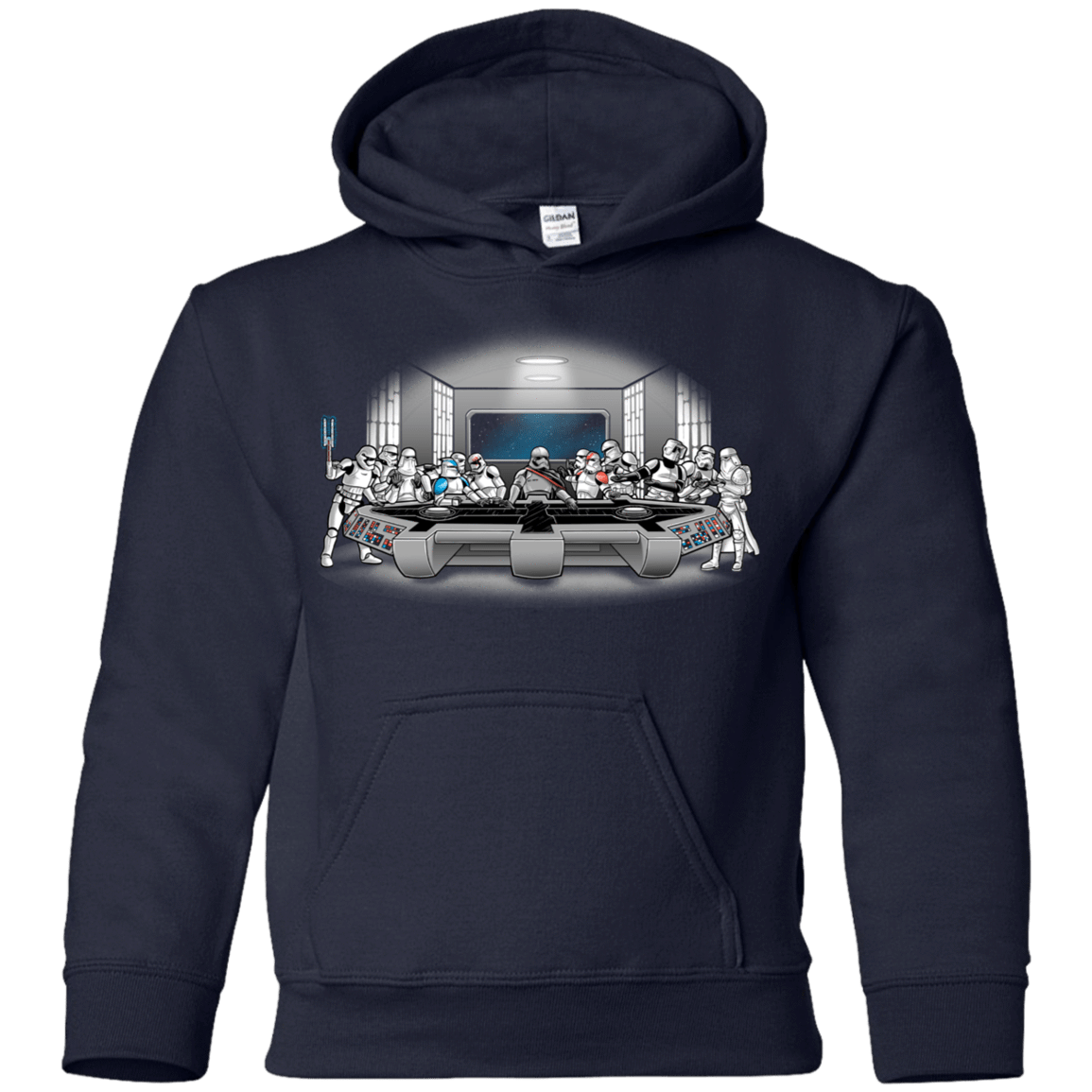 Sweatshirts Navy / YS Troopers Dinner Youth Hoodie
