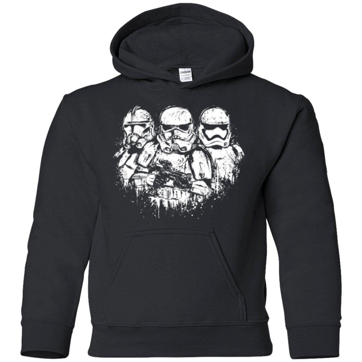 Sweatshirts Black / YS Troopers Youth Hoodie