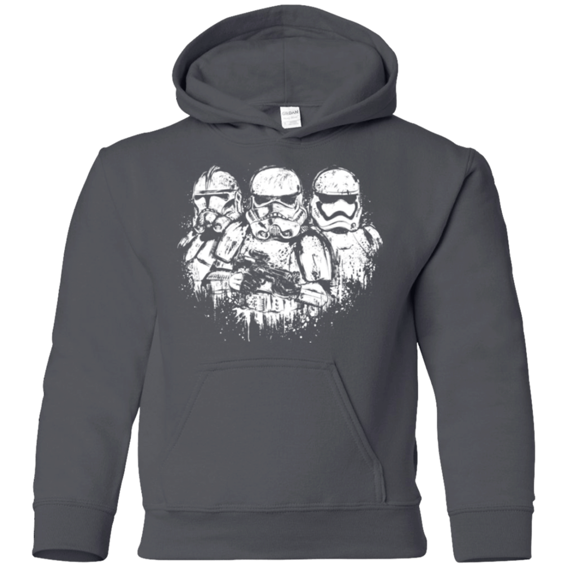 Sweatshirts Charcoal / YS Troopers Youth Hoodie