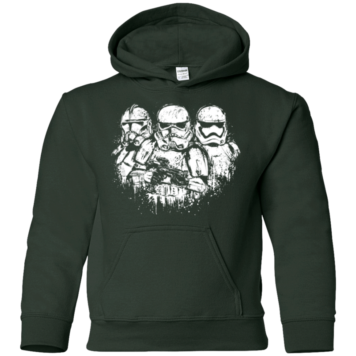 Sweatshirts Forest Green / YS Troopers Youth Hoodie
