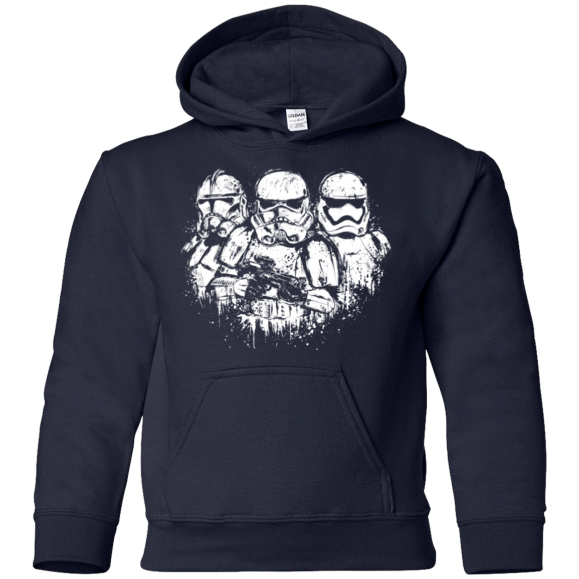 Sweatshirts Navy / YS Troopers Youth Hoodie