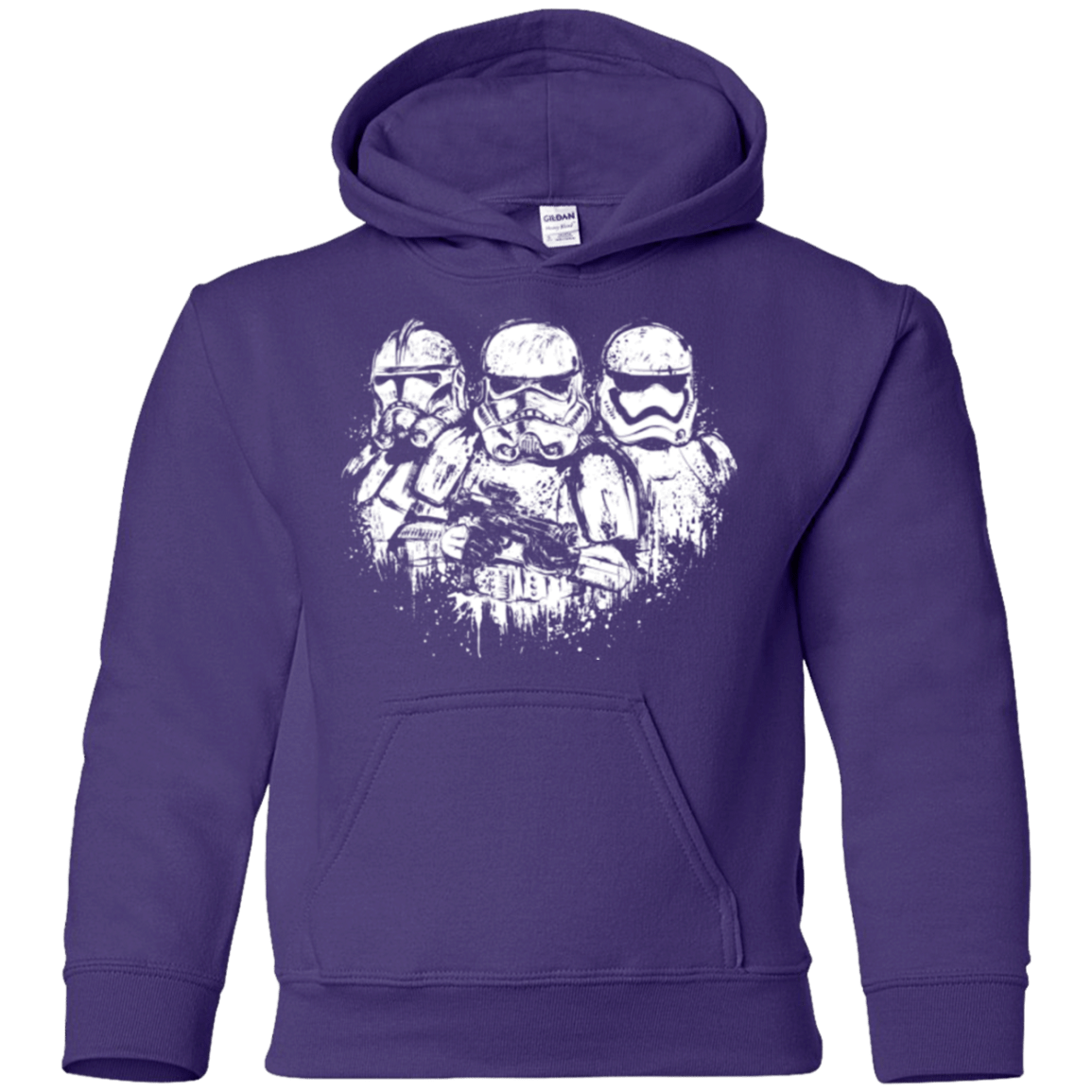 Sweatshirts Purple / YS Troopers Youth Hoodie