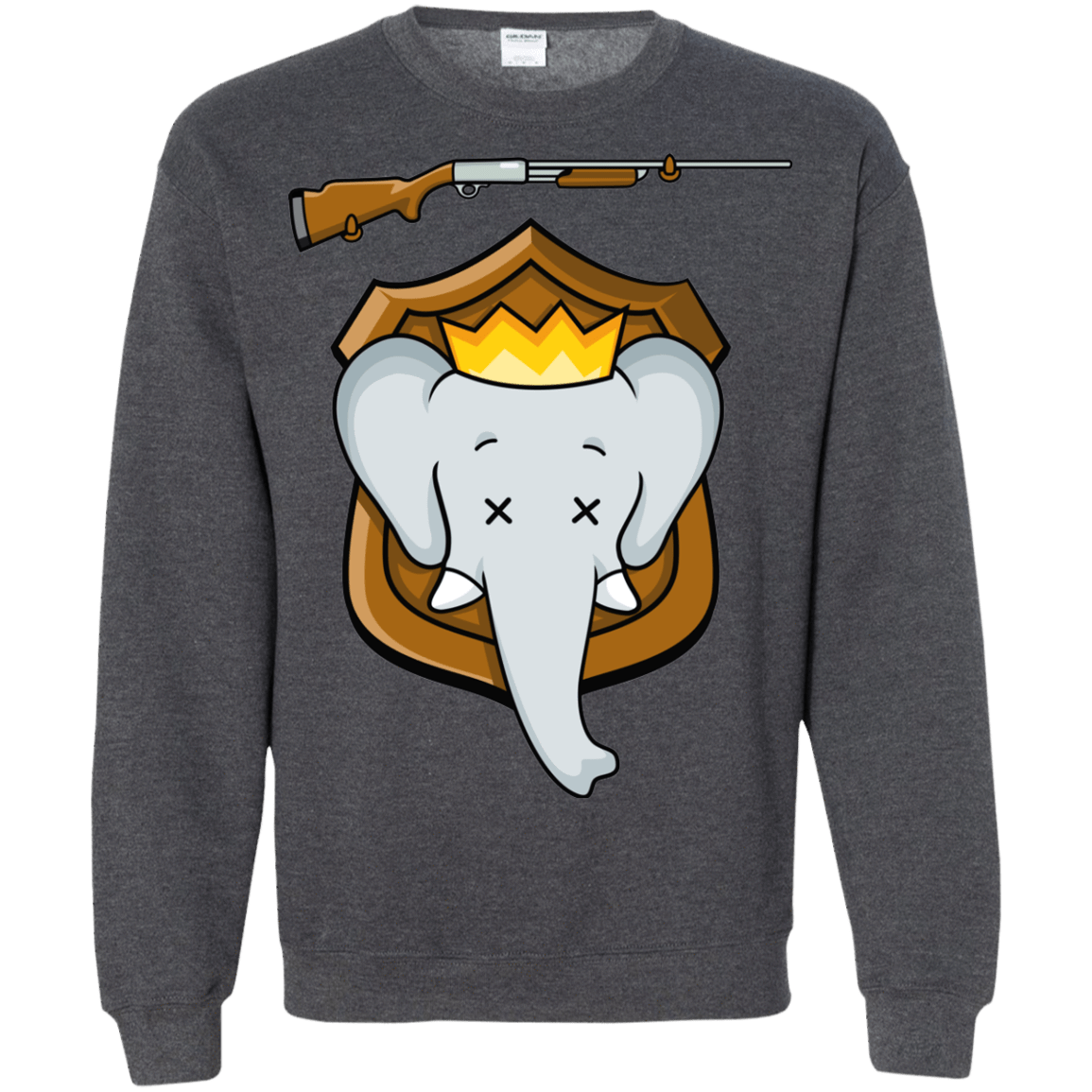 Sweatshirts Dark Heather / S Trophy Babar Crewneck Sweatshirt
