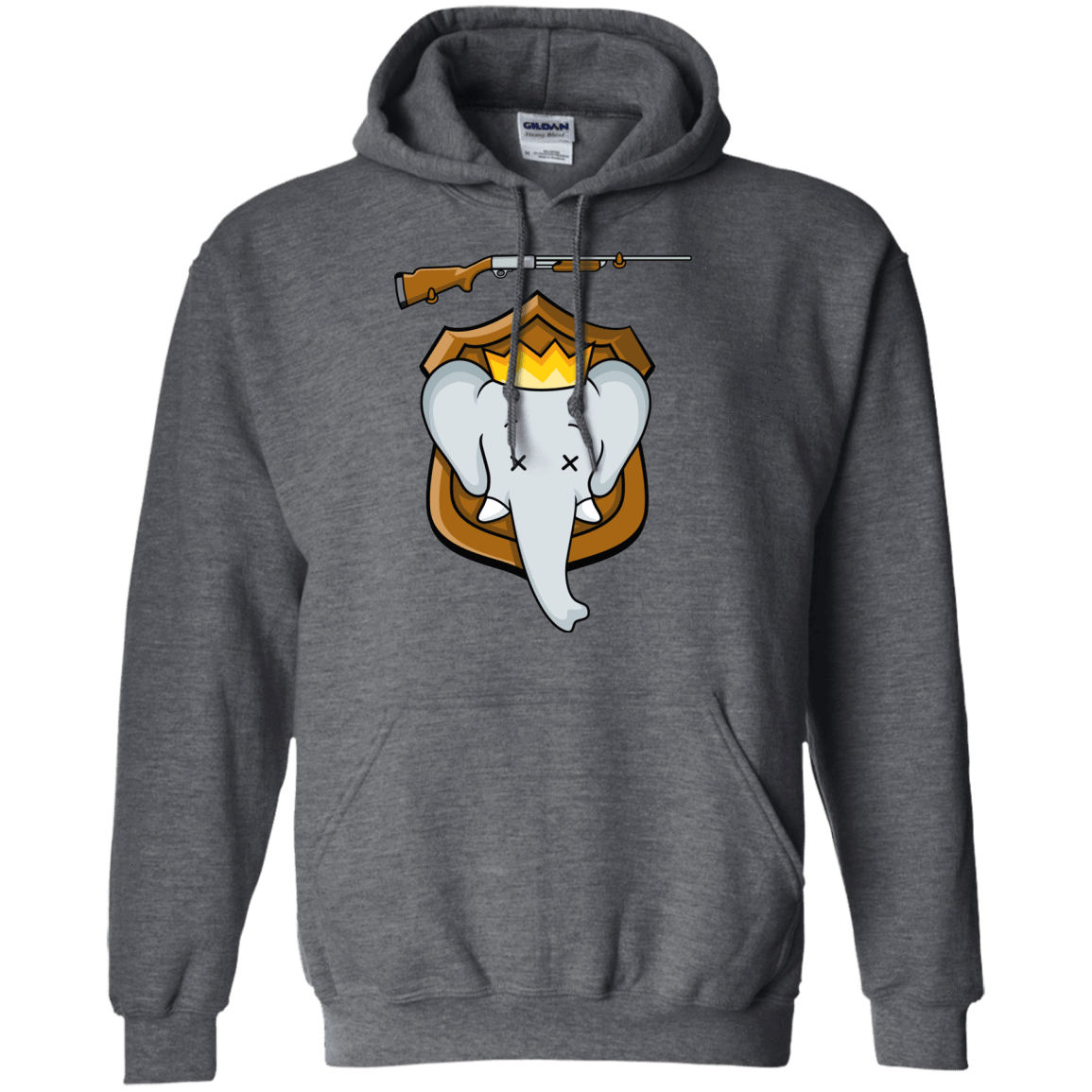 Sweatshirts Dark Heather / S Trophy Babar Hoodie
