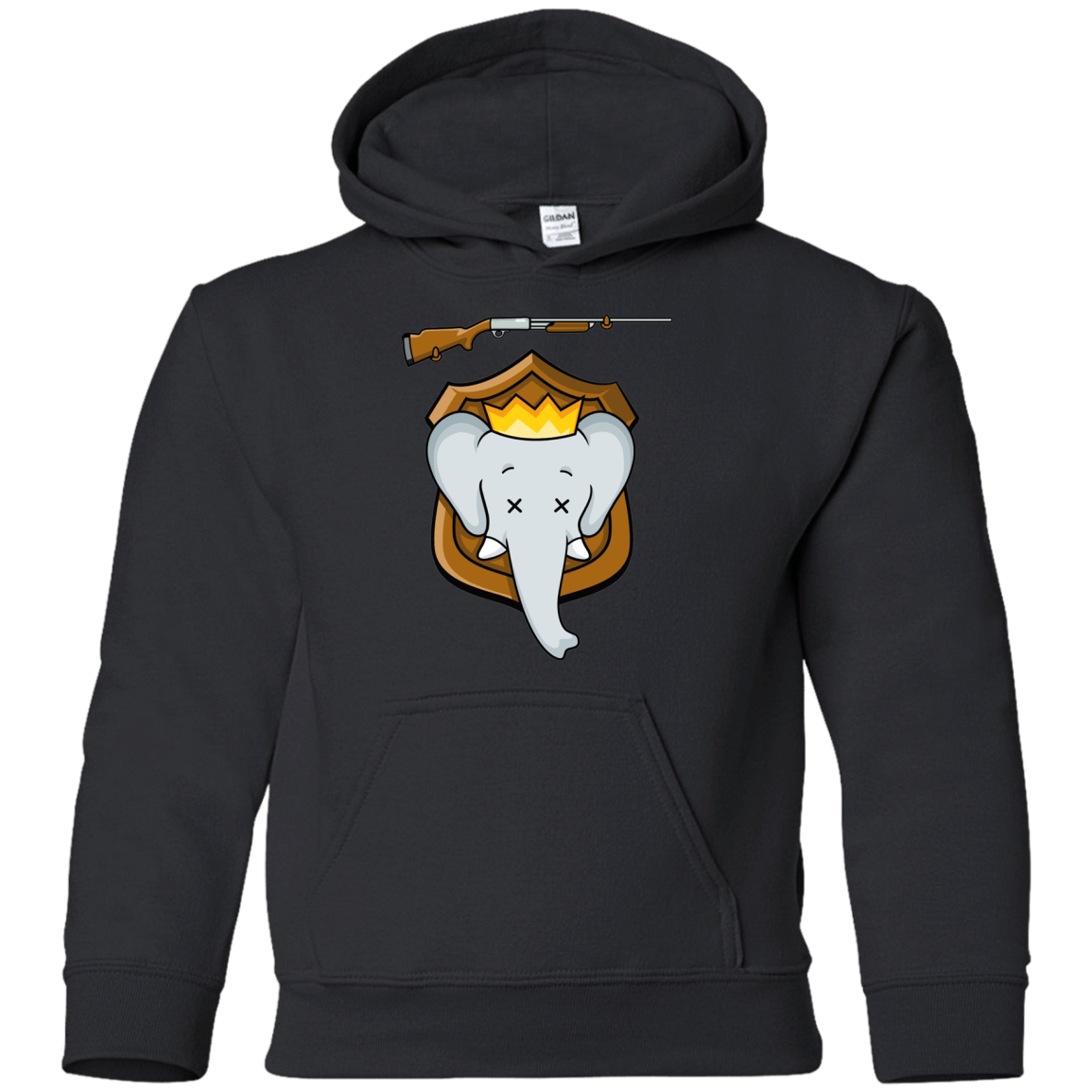 Sweatshirts Black / YS Trophy Babar Youth Hoodie