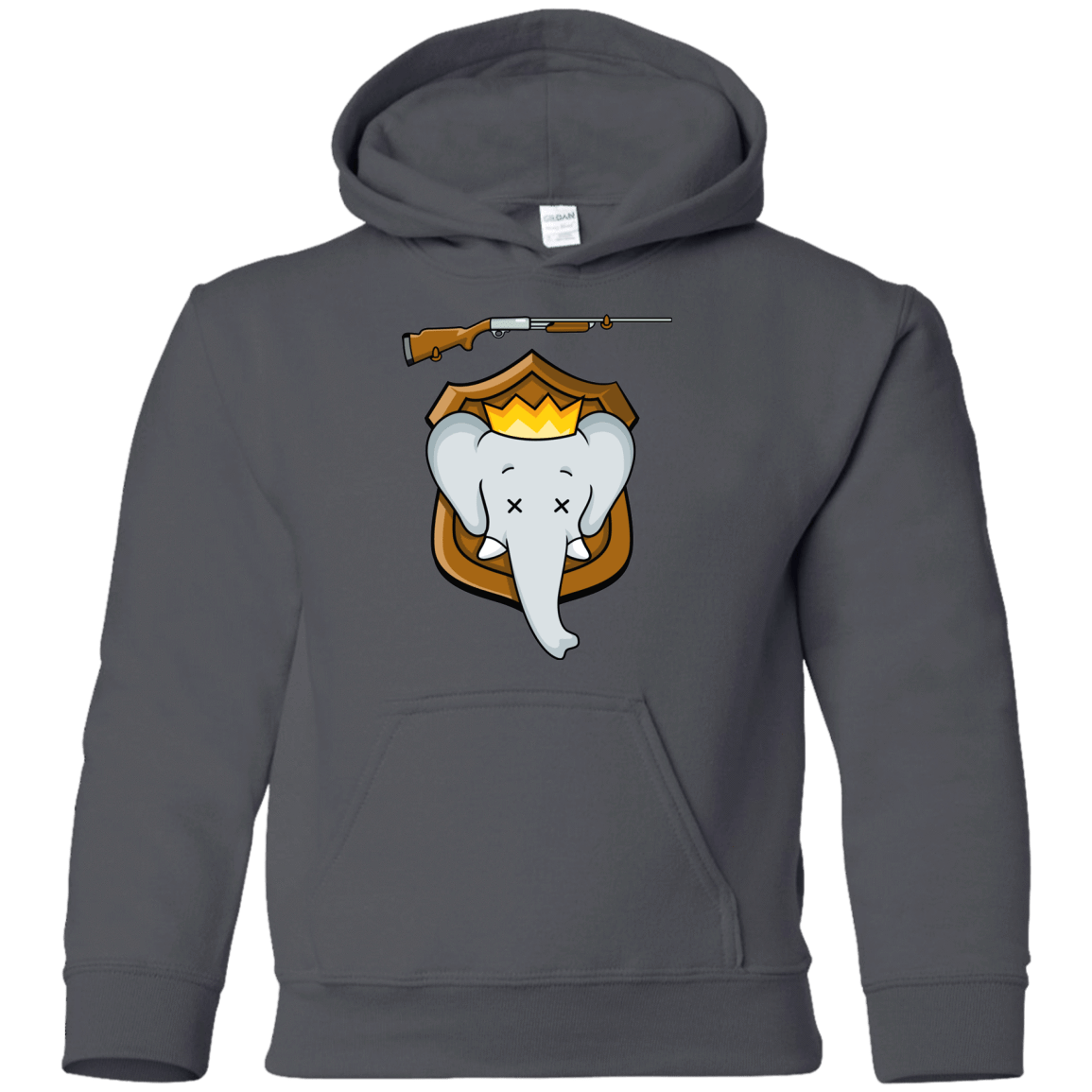 Sweatshirts Charcoal / YS Trophy Babar Youth Hoodie