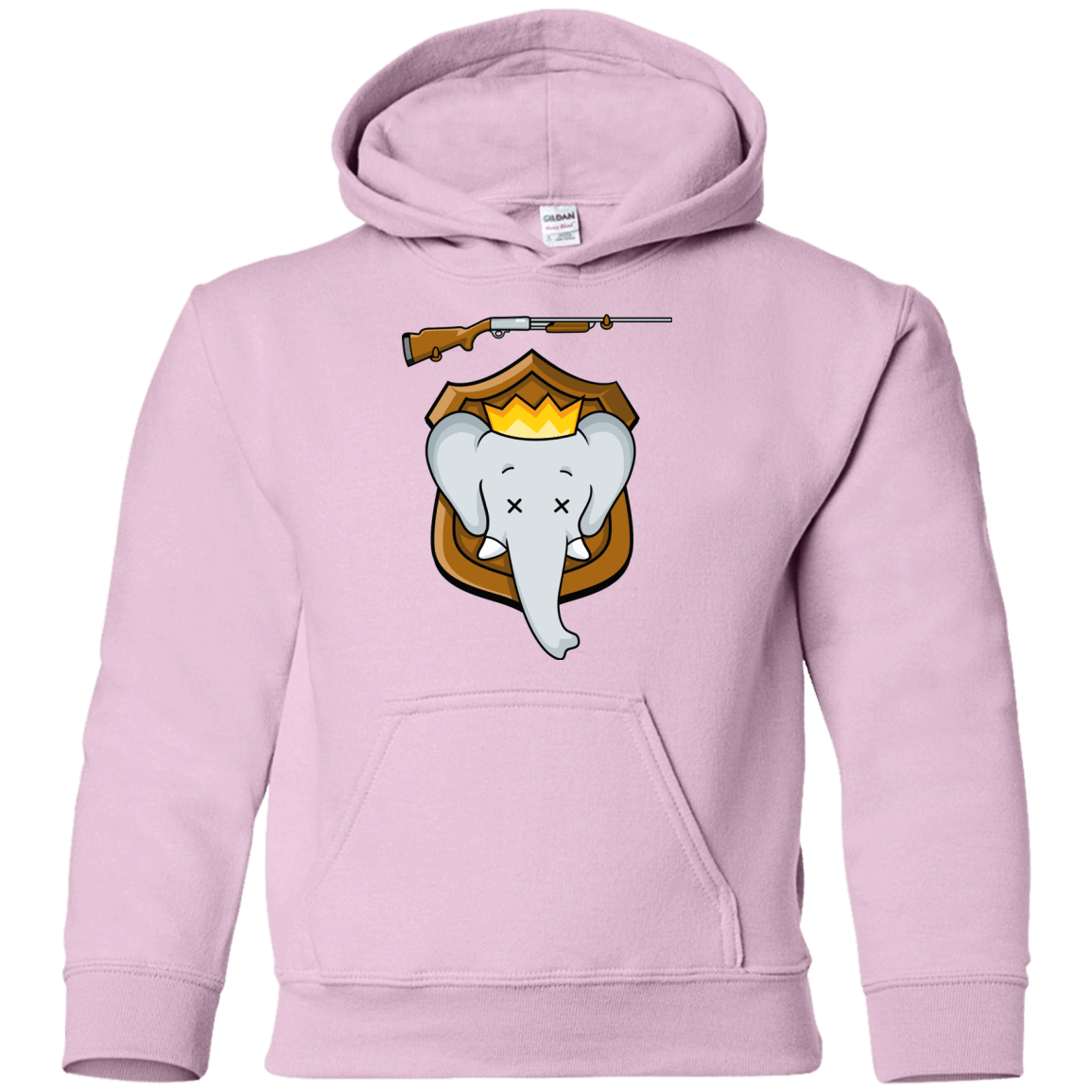 Sweatshirts Light Pink / YS Trophy Babar Youth Hoodie