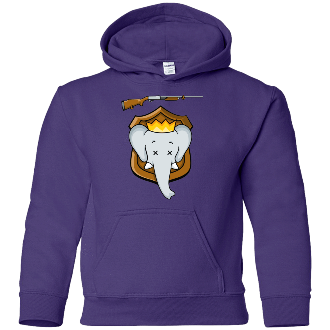Sweatshirts Purple / YS Trophy Babar Youth Hoodie