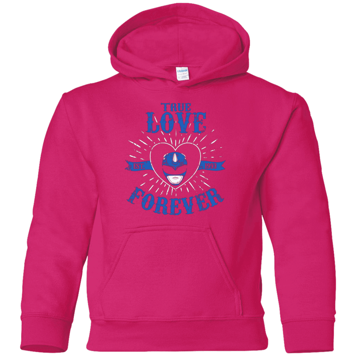 Sweatshirts Heliconia / YS True Love Forever Blue Youth Hoodie